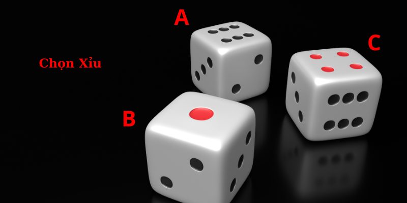 Dựa theo hình minh hoạ, áp dụng công thức tài xỉu (A*2 + B + C): 6 kết quả cho ra 17 dư 5, hãy chọn Xỉu cho ván tiếp theo